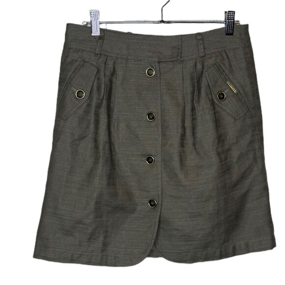 Anne Klein Gray Skirt size 2 - Picture 1 of 5